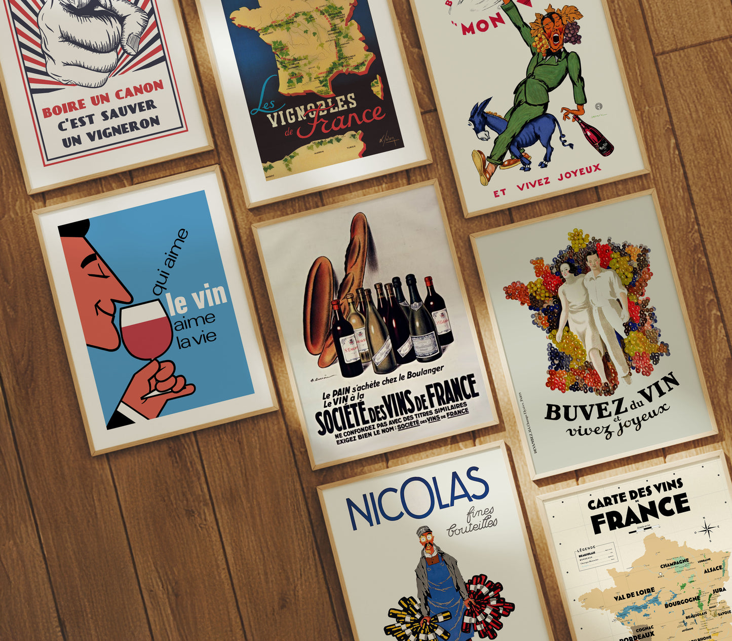 Pack 8 publicités vintage 👉-25%