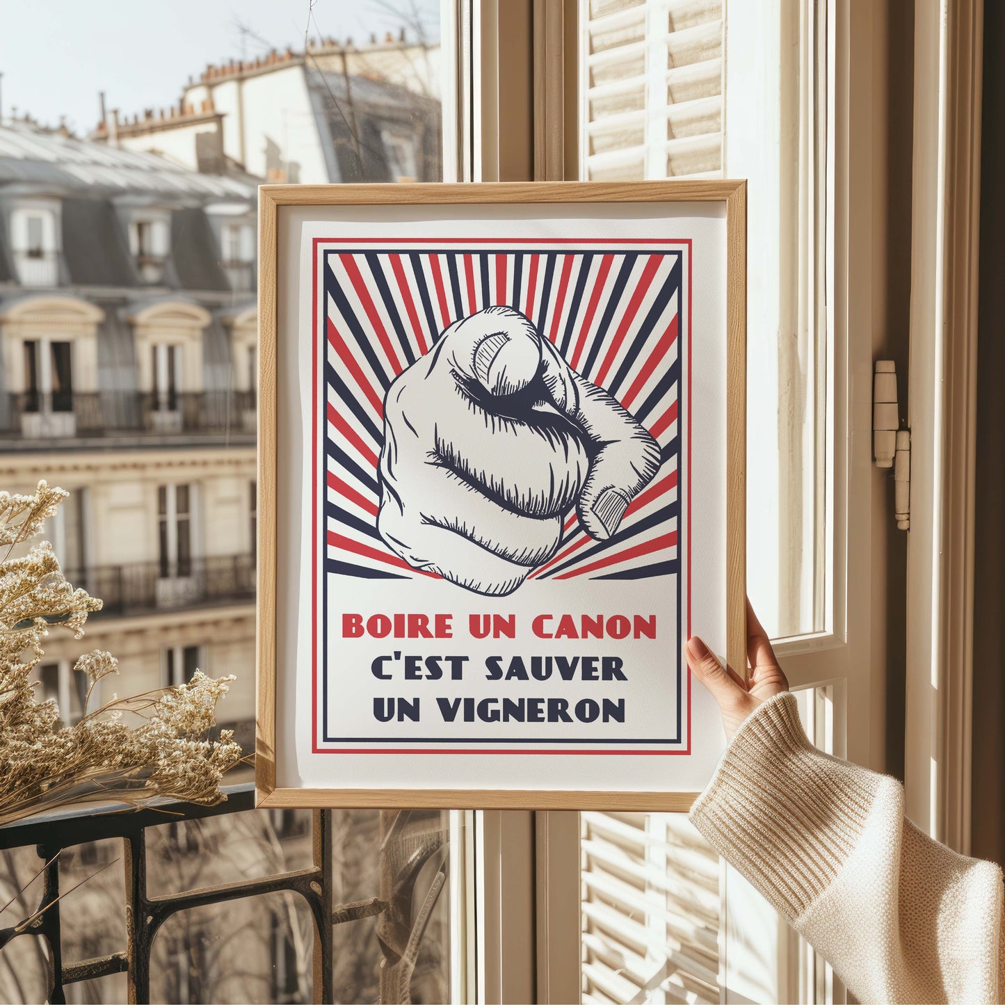 Affiche Boire un canon