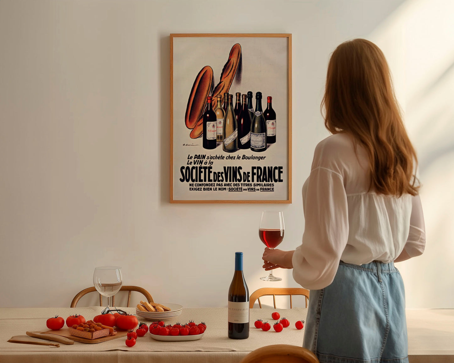 Affiche Société des Vins de France