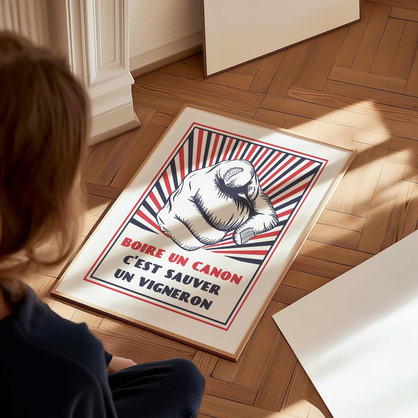 Affiche Boire un canon