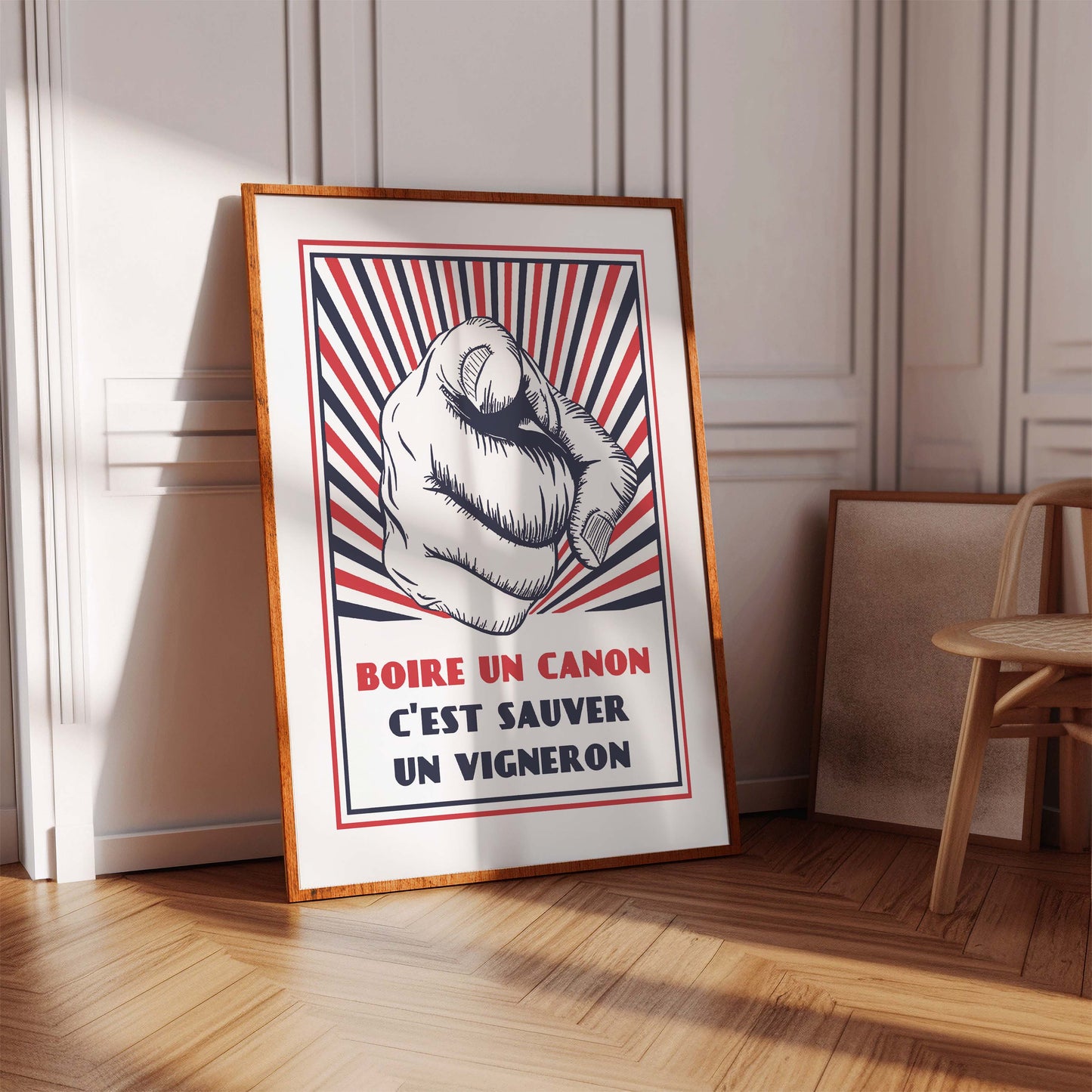 Affiche Boire un canon