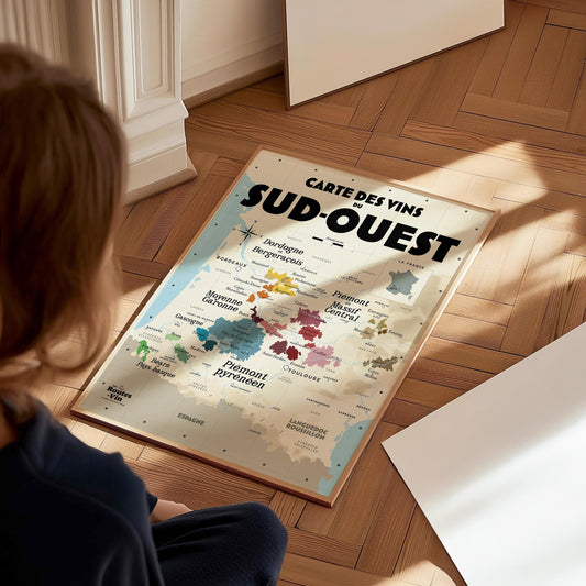 carte vin sud ouest