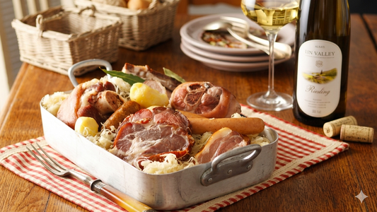 choucroute et riesling d'alsace