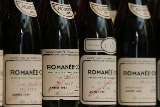 bouteilles vin romanée conti bourgogne