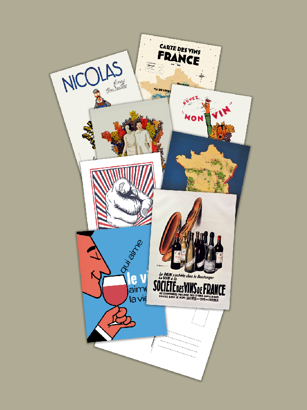 Pack 8 cartes postales - Les Publicités vintage 👉-20%