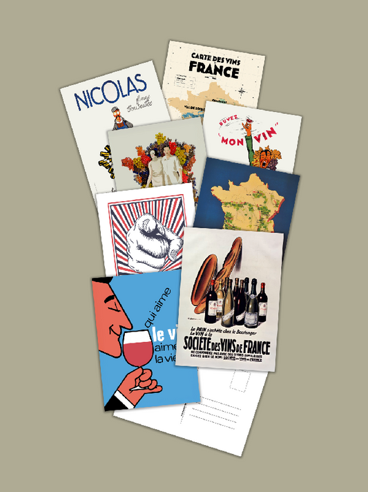Pack 8 cartes postales - Les Publicités vintage 👉-20%