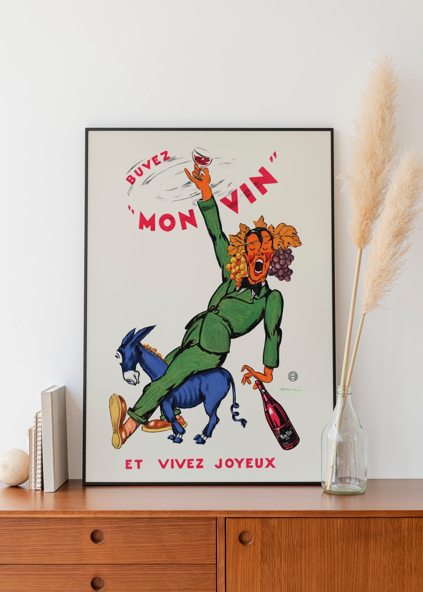 Affiche Buvez mon vin