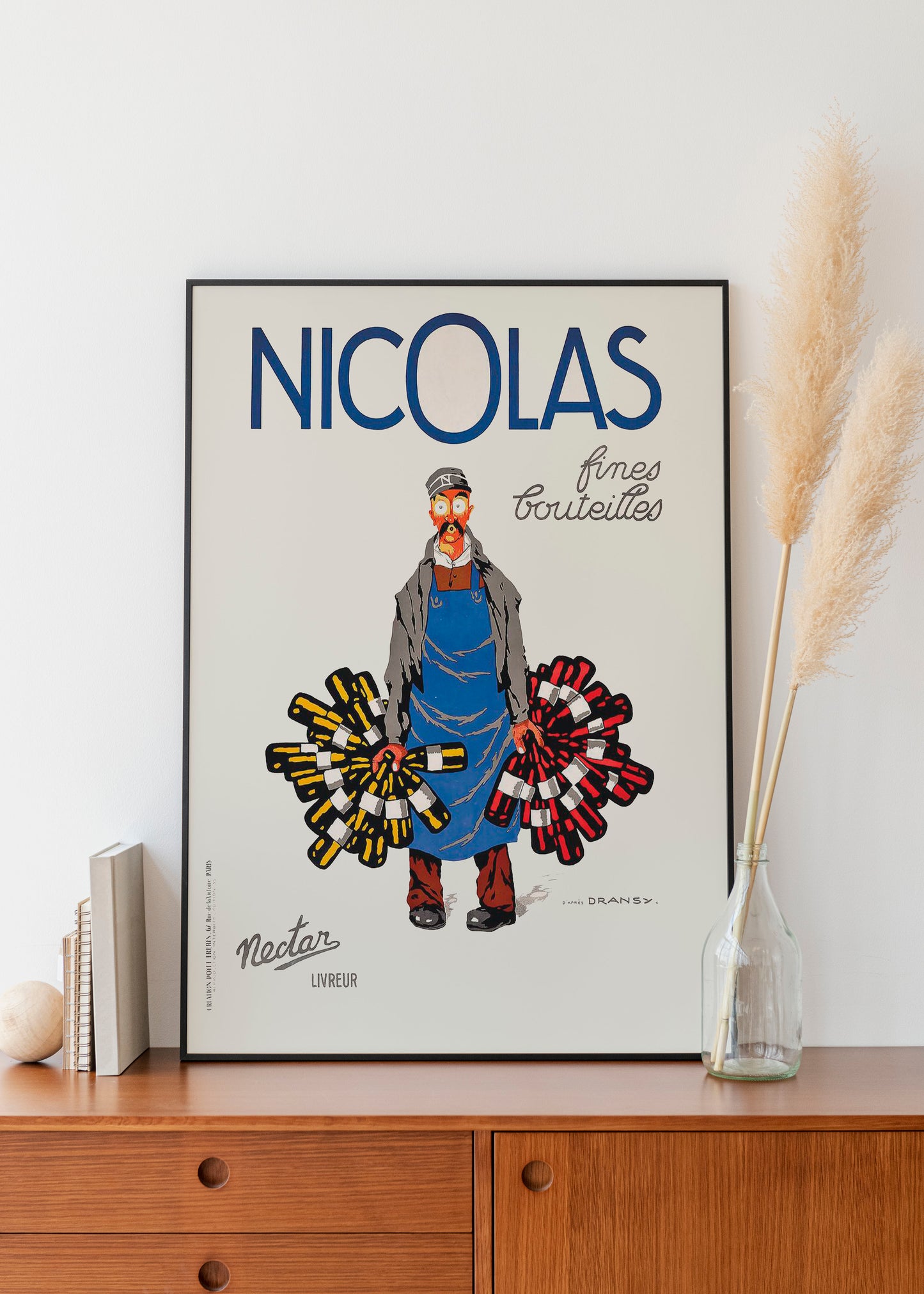Affiche vintage Nicolas
