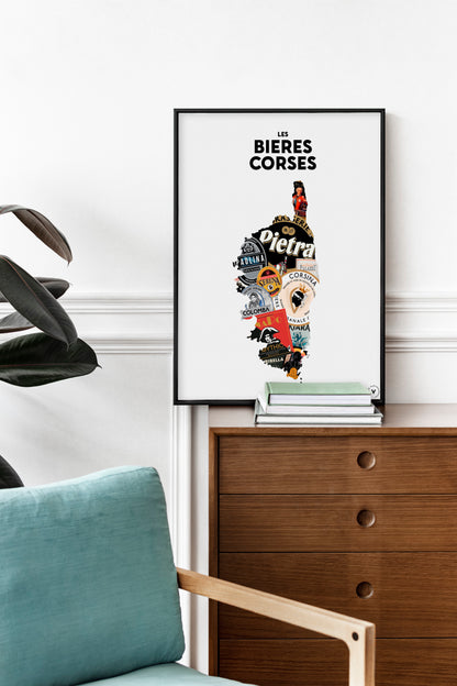 Carte des Bières corses