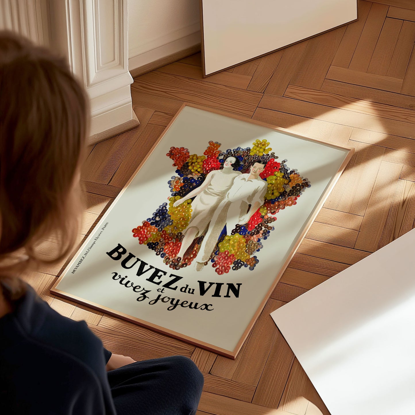 Affiche Buvez du vin