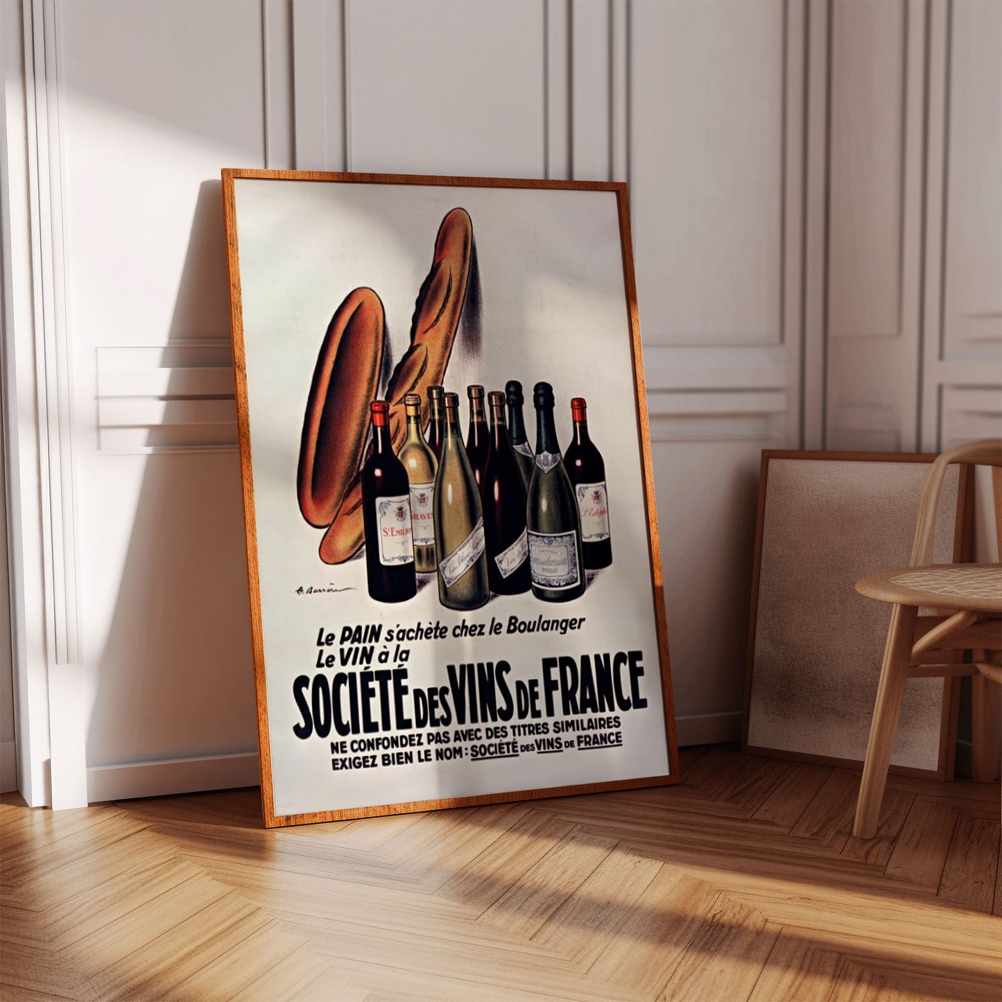 Affiche Société des Vins de France