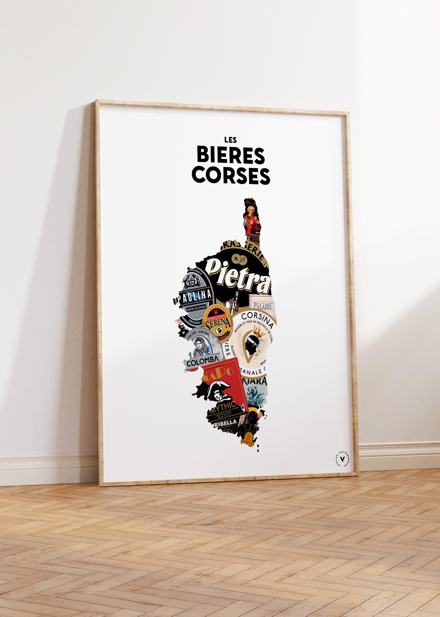 Carte des Bières corses