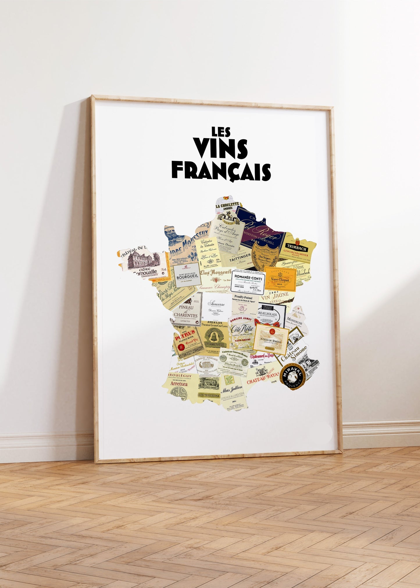 Carte des Vins Français